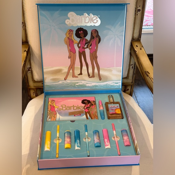 Barbie Other - 💖NIB💖 BARBIE™ X GLAMLITE PR BOX Cosmetics Makeup Gift Set
